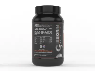 Protein Powder 3D model 137