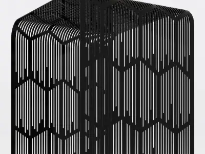 plastic coffee table 3D model