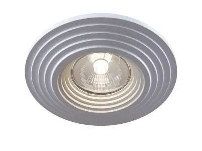 Downlight Gyps Modern DL004-1-01-W Maytoni Technical Free 3D model