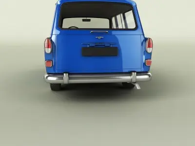 Volvo Amazon Wagon PV220 3D model