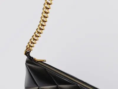 Saint Laurent Paris Luxury Handbag  Low-poly 3D model