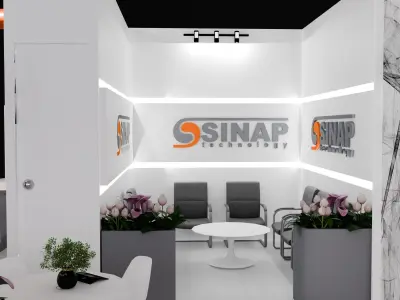 sinap exhibition 3D model