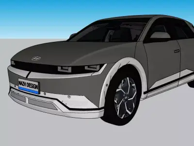 2022 Hyundai Ioniq 5 Prime 3D model