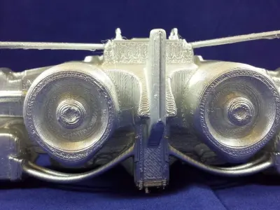 Intergalactic Spaceship 3d-printable Free 3D print model