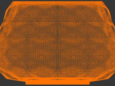 Triangulation Bowl Geometric Shape 3D Print Model 3D print model