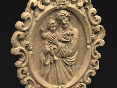 Saint Joseph 3D model
