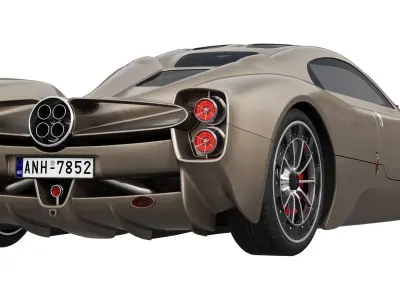 Pagani Utopia 3D model