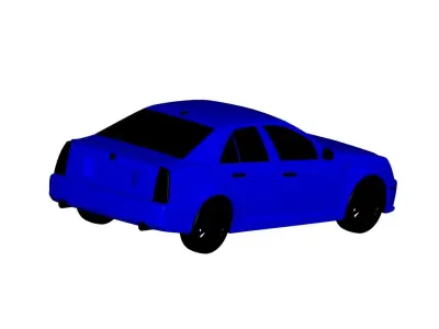 Cadillac STS  3D model