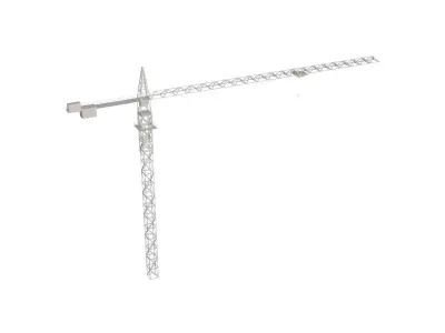 Crane concept 3D model