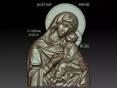 Panagia Glukofilousa 3D model