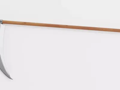 Scythe Realistic V2 Low-poly 3D model