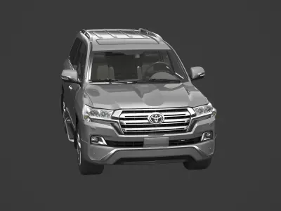 Toyota Land Cruiser VXR 2016 3D model