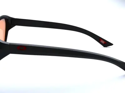 Oakley Sylas sunglasses Low-poly 3D model