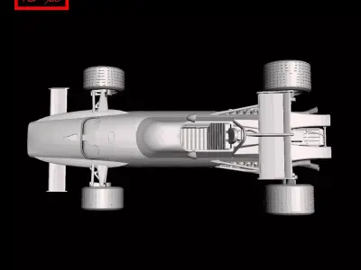 Formula 1 - Ferrari 312B 1970 3D print model