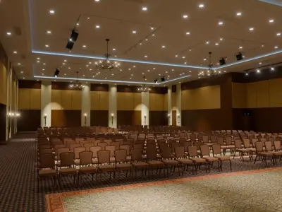 Ballroom Interior Hall 3D model