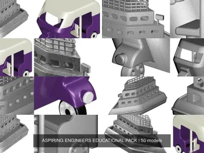 ASPIRING ENGINEERS EDUCATIONAL PACK 3D Model Collection