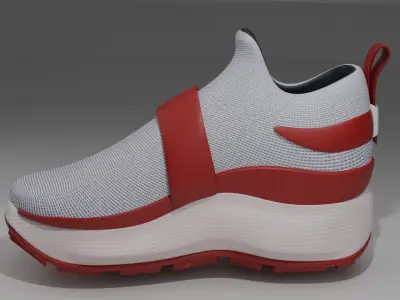 Sneakers 01 3D model