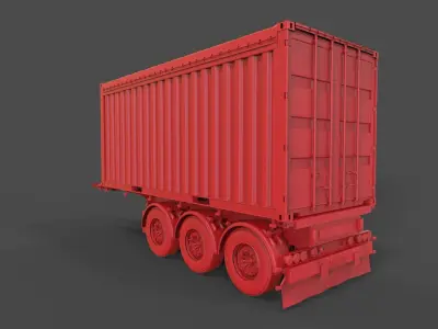 Trailer mod14 3D print model