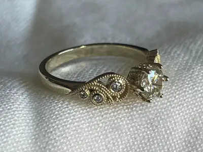 Vintage ring 3D print model