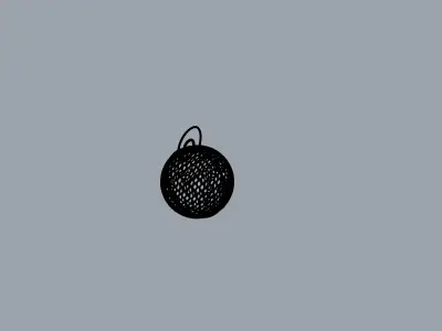 Christmas Ball Decoration 3D print model