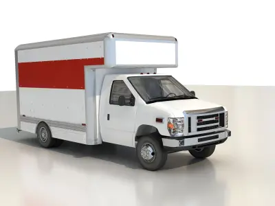 Delivery Truck 3D model
