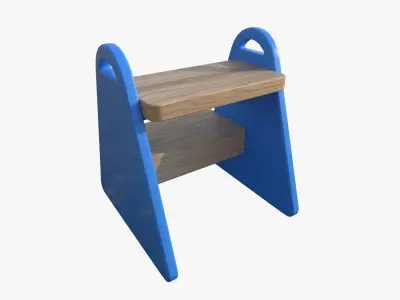 Kid Step Children Room Playing Room Equipment 3D model