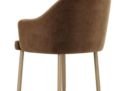 MELISA 2 Kitchen chair 3D model