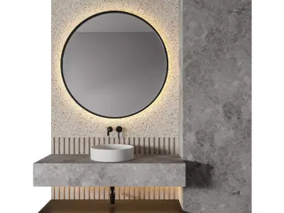 Luxury Bathroom 94 3D model