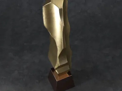 Muse sculpture 3D model