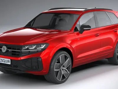 Volkswagen Touareg R-Line 2024 3D model