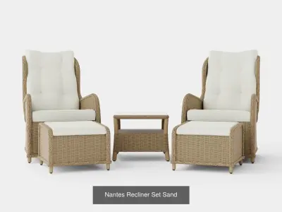 Collection of Rattan Furniture Set - 20 Models