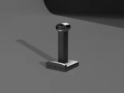 Hyundai headphone stand 3D print model