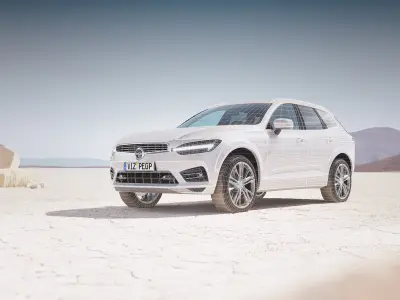 Swedish modern suv unbranded 3D model