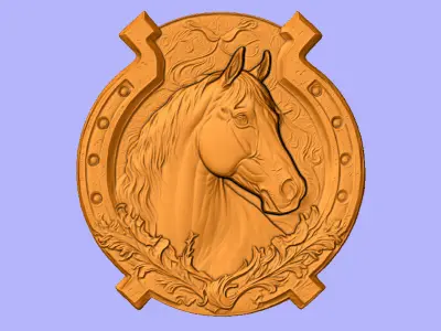 CAVALO FERRADURA 3D model