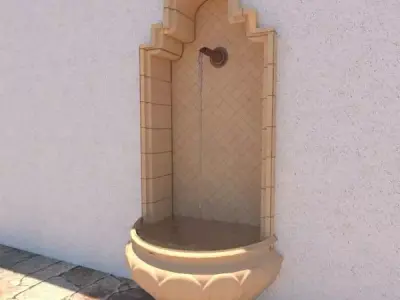 Wall Fountain 3D model