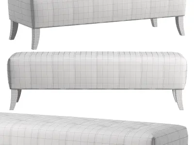 NAJ BENCH By Maison Valentina 3D model