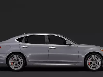 Nissan Fuga Sport Long 2018 3D model