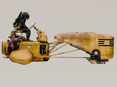 cyber truck 3D model by Rustyworld