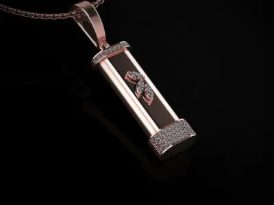 Pendant 09 3D print model