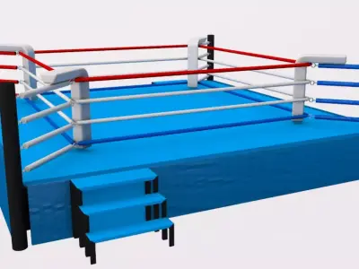 3D Kickboxing Collection 3D model