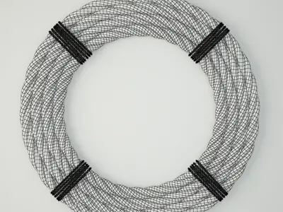 Rope Mirror 3D model
