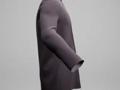 3D Formal Suit with Metahuman Rig 3D model