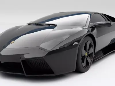 Lamborghini Reventon Low-poly 3D model