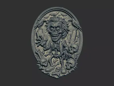 vampier theme cnc model 3D print model