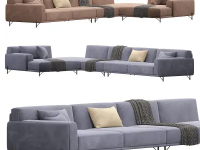 Kris Sofa By DitreItalia 3D model