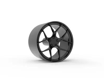 AMERICAN RACING CROSSFIRE WHEEL 3D PRINT MODEL 3D print model