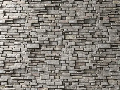 Wall stone brick 3D model