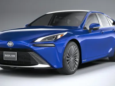 Toyota Mirai 2022 3D model