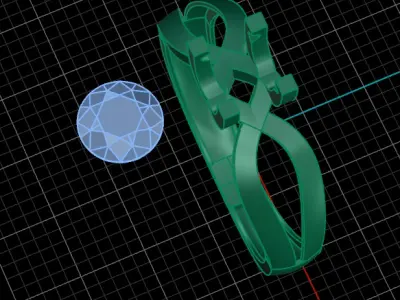 jewelry ring 196 3D print model