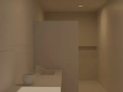 Bath-Interior Visualization 3D model